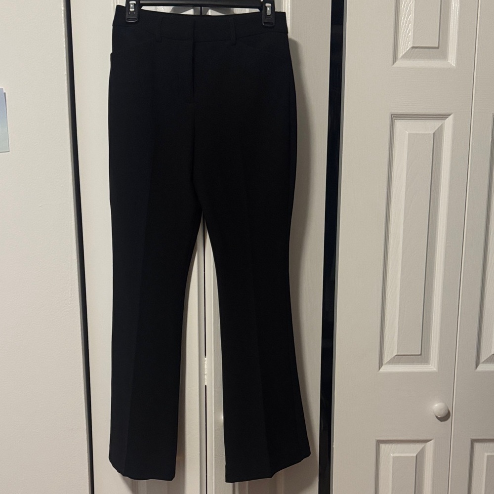 Express Black Flare Cut 0S Dress Pants